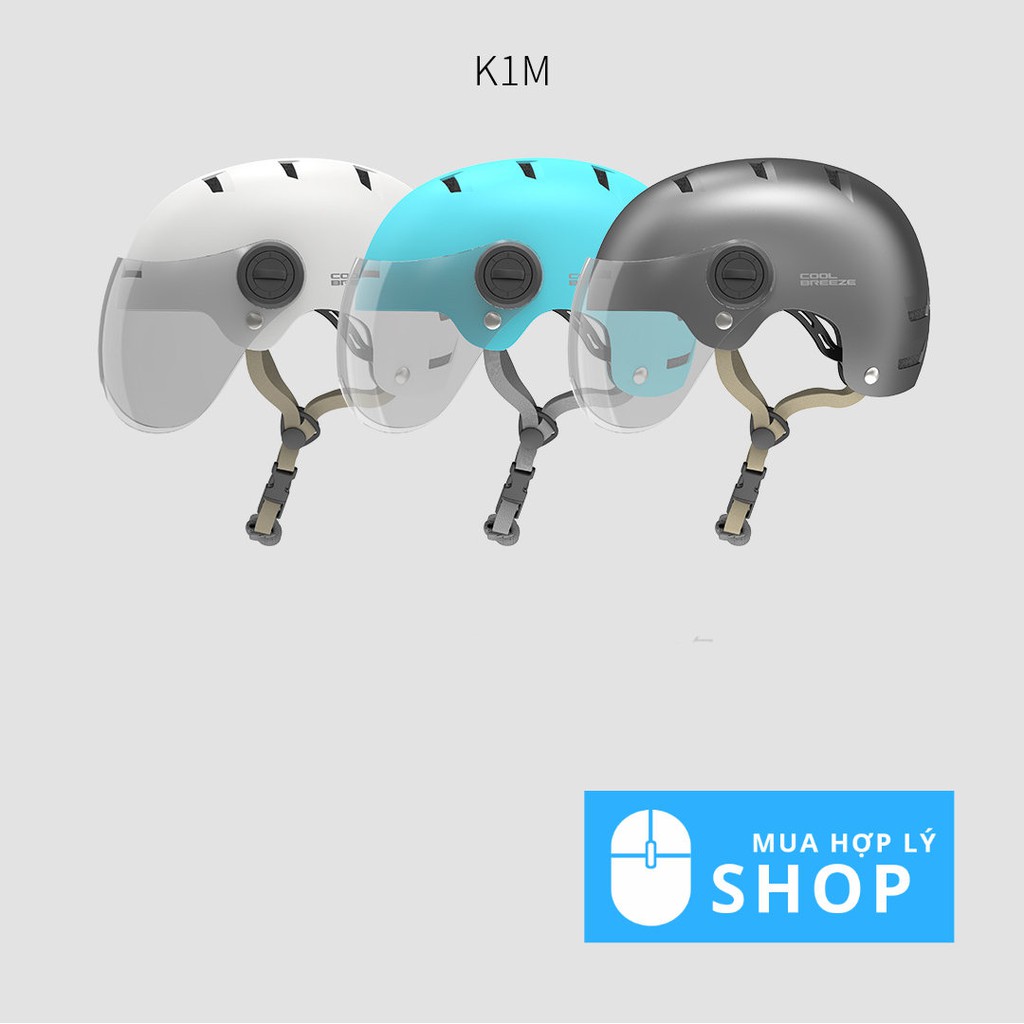 Mũ Nón Bảo Hiểm Xiaomi Youpin HIMO K1/K1M Đi Xe Máy Xe Đạp, An Toàn Nhẹ Nhàng Và Thoáng Khí