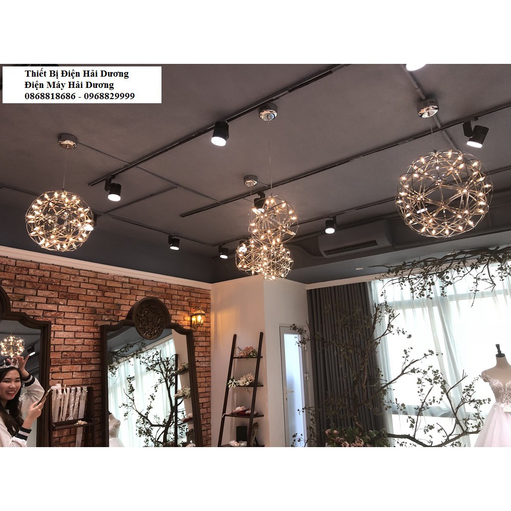 Đèn thả cầu sao hiện đại, sang trọng phi 400mm - 42 bóng led - Bảo hành 12 tháng