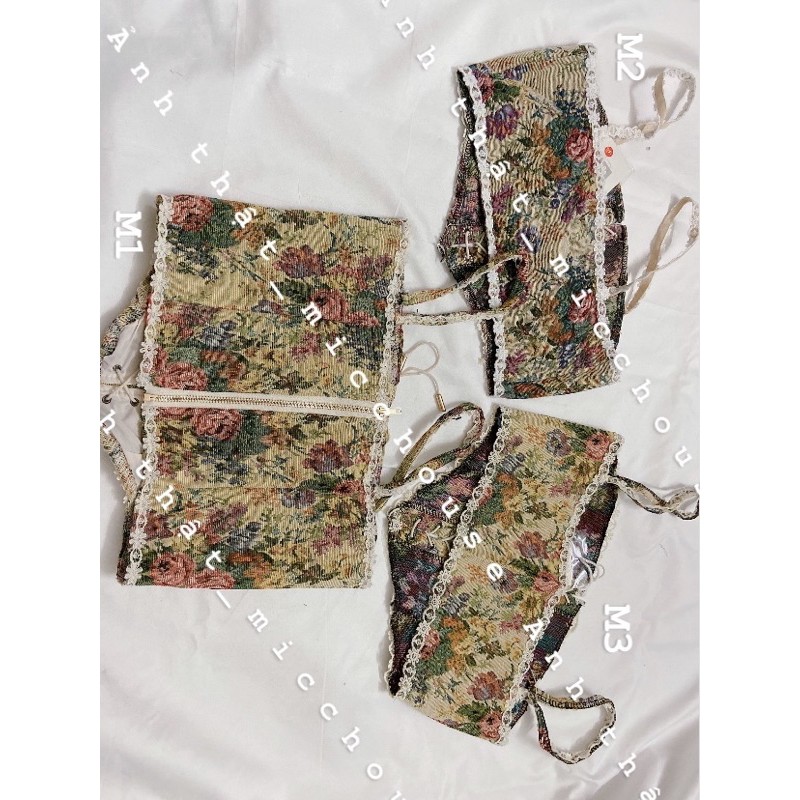 Có sẵn | Áo corset vintage