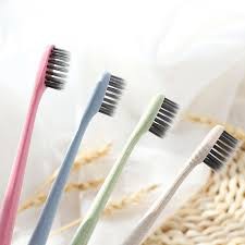 [FREESHIP 50k] Bàn chải đánh răng làm từ than tre hoạt tính và lúa mạch 2254 siêu thị 24/7