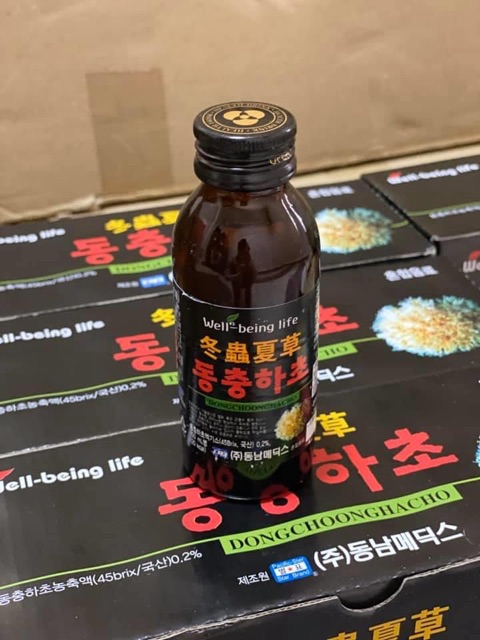 Nước Đông Trùng Hạ Thảo Hàn Quốc, Hộp 10 chai | BigBuy360 - bigbuy360.vn