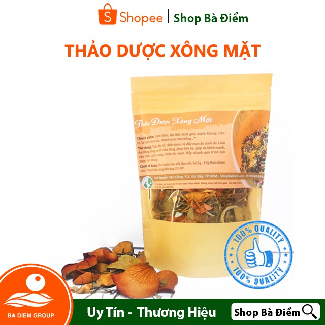 Xông Mặt Thảo Dược Hoa Khô 24 Vị | Da Sáng, Khỏe, Hồng Hào, Loại Thải Độc Tố | Dùng Được Với Máy Xông Mặt - Shop Bà Điểm