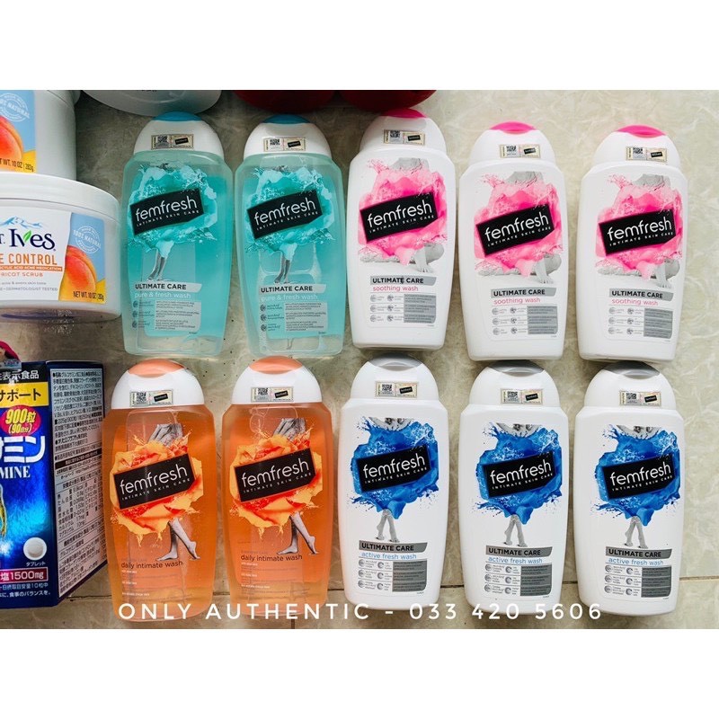 Dung dịch vệ sinh FEMFRESH dạng gel giúp cân bằng PH - Bini.store.official