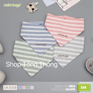 Yếm tam giác 2 lớp thấm hút tốt UALA ROGO 8308 1 cái