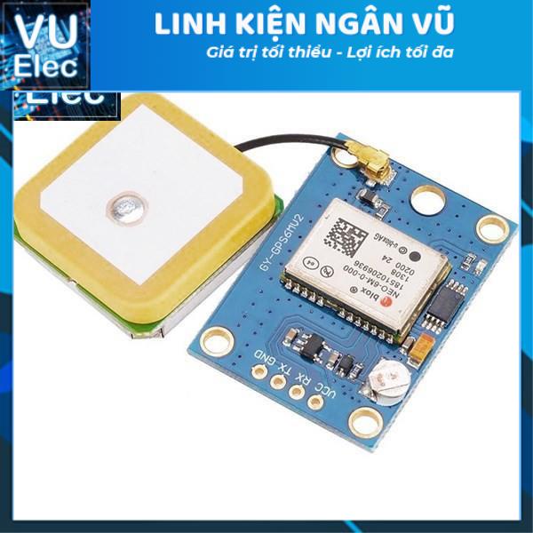 Module GPS NEO-6M ( Cần thêm anten rời 1.5 mét để bắt sóng tốt)