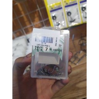 Lưỡi hộp 100 lưỡi lưỡi câu cá giá rẻ