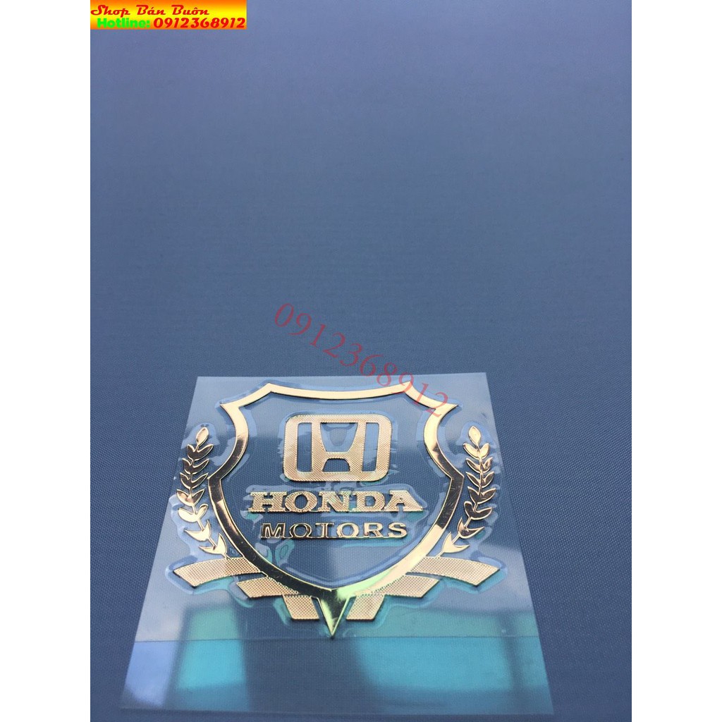 Tem honda hàng cao cấp logo giá 1 chiếc( tem dẻo)