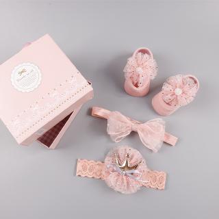 Set Băng Đô + Vớ Cho Bé Sơ Sinh
