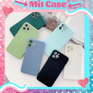 Ốp lưng iphone ốp tpu dẻo viền vuông trơn các màu xinh iphone 6/6plus/7plus/8plus/x/xs/xs max/11/11pro/11 pro max/12