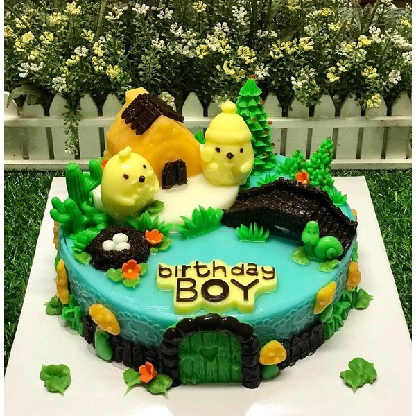 Khuôn Silicone Chữ Happy Birthday