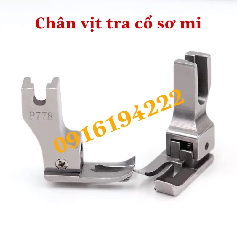 Chân vịt tra cổ sơ mi P778-tiện lợi