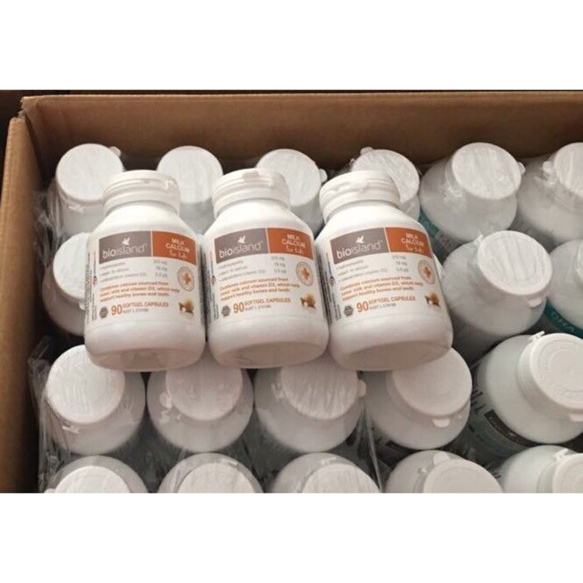 Canxi Sữa, Milk Calcium for kid, 90 viên