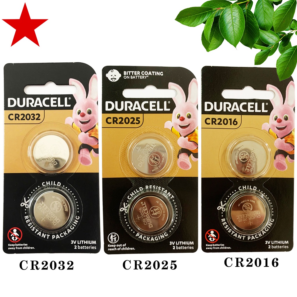 Pin đồng xu Duracell CR2032 / CR2025 / CR2016 cao cấp chính hãng, pin cmos, pin máy đo tiểu đường