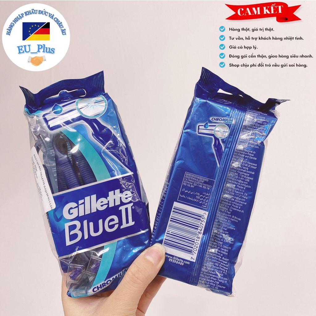 Dao cạo râu Balea men lưỡi kép (túi 10 chiếc) - Đức
