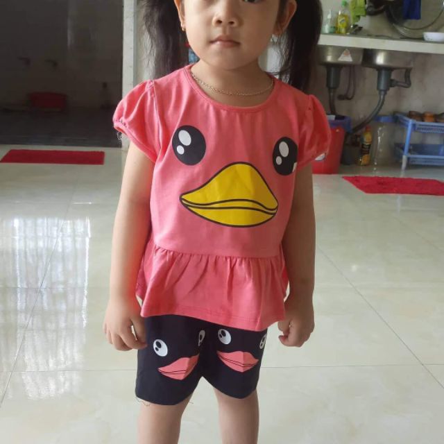 Com Bo Set Bộ Bé Gái