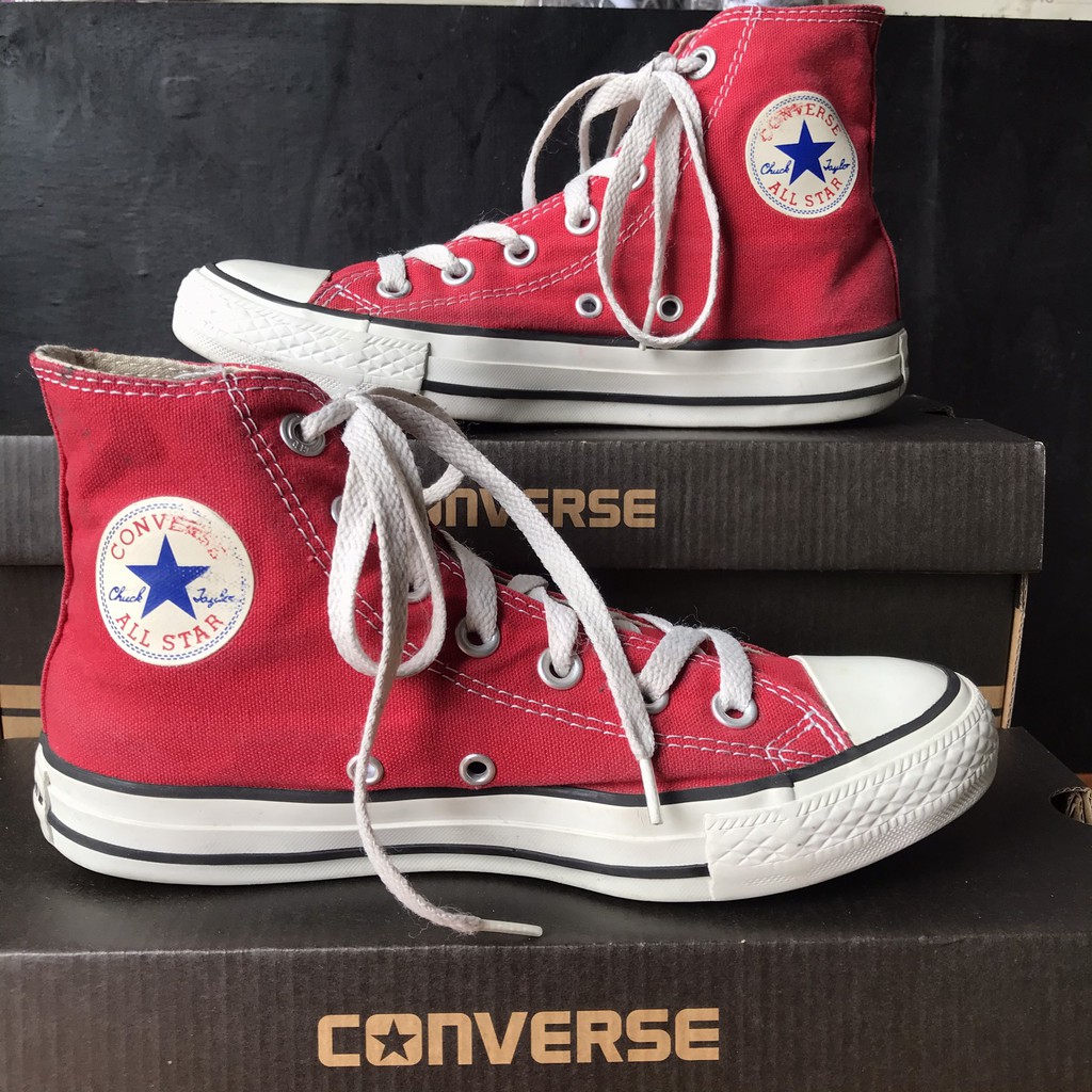 GIÀY CONVERSE  CỔ CAO SIZE 36.5 - REAL 100% - 2HAND