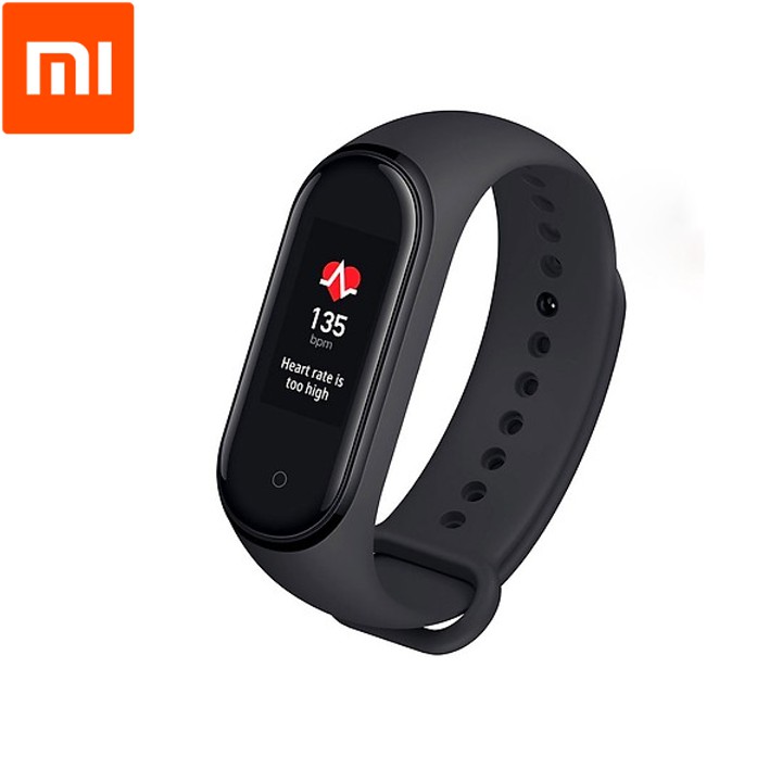 [CHÍNH HÃNG XIAOMI-CÓ TIẾNG VIỆT] Vòng đeo tay thông minh Xiaomi Mi Band 4 Mi Band 5- Theo dõi sức khỏe, Pin siêu bền