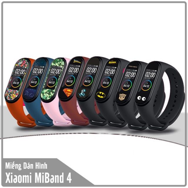 Miếng dán hình miband 4 mi band 4