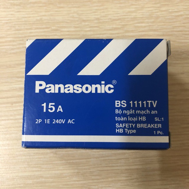 CB cóc 20A, 30A, 40A Panasonic thích hợp cho bình nóng lạnh, điều hòa