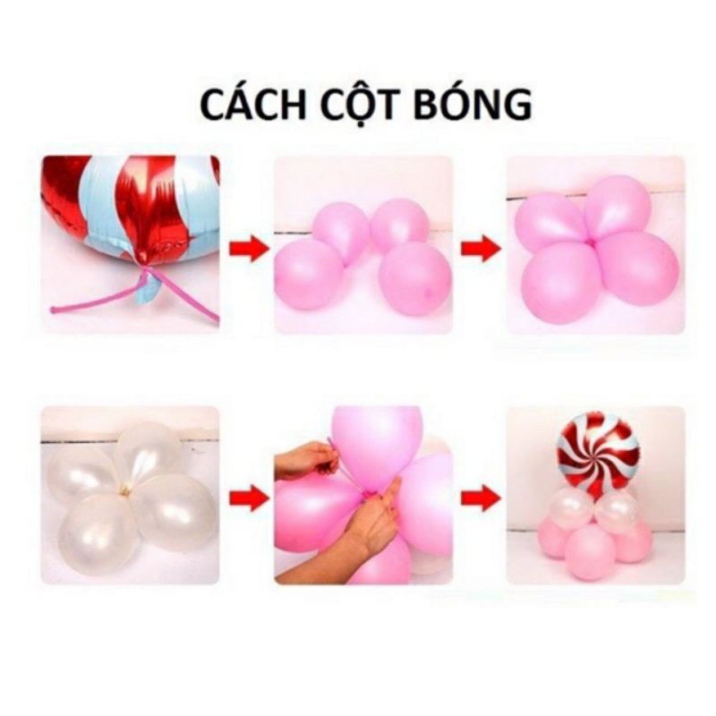 Set bóng kỳ lân Unicorn Pony trang trí sinh nhật bé gái dễ làm mà đẹp KM s50