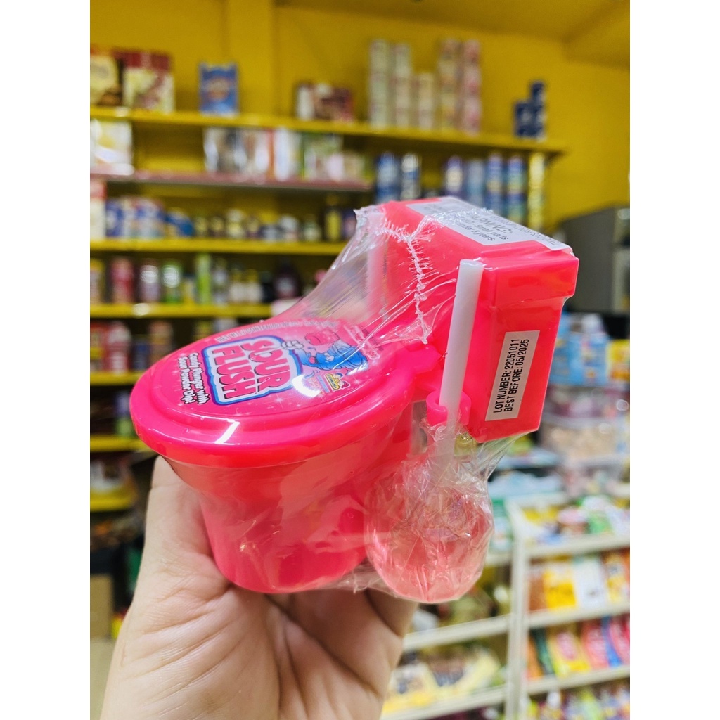 Kẹo Mút Bồn Cầu KIDSMANIA - SOUR FLUSH 39G
