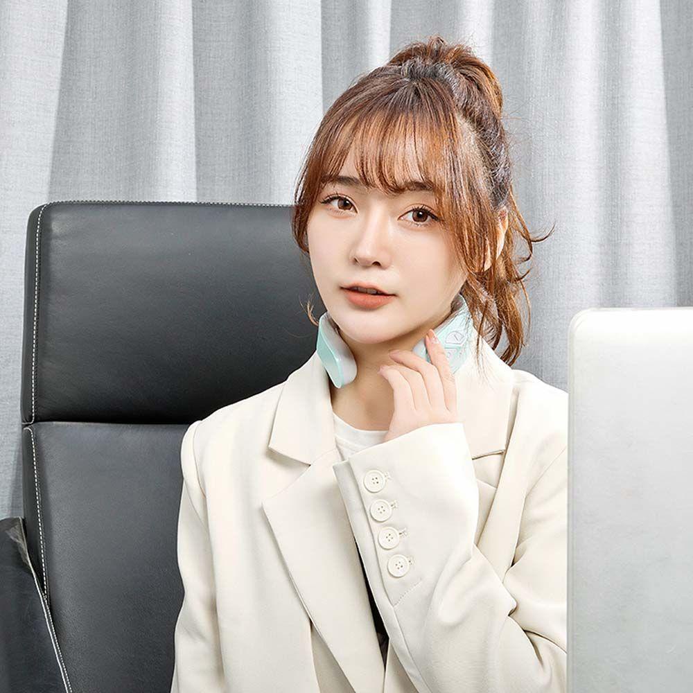 MOCHO Máy Massage Cổ Vai Thông Minh Không Dây Tần Số Thấp Giúp Thư Giãn Giảm Đau Cơ Thể Thông Minh