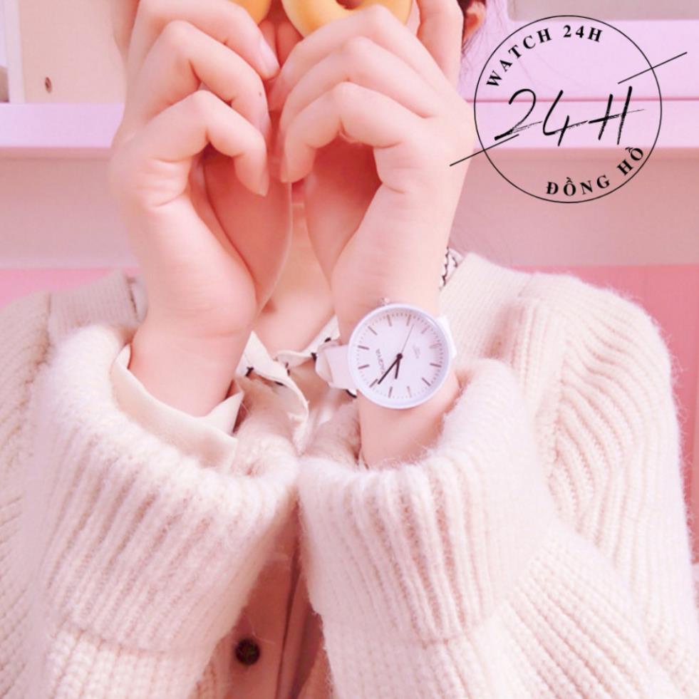 Đồng Hồ nữ Hot trend TAQIYA ; dây nhựa mềm nhiều màu siêu cute