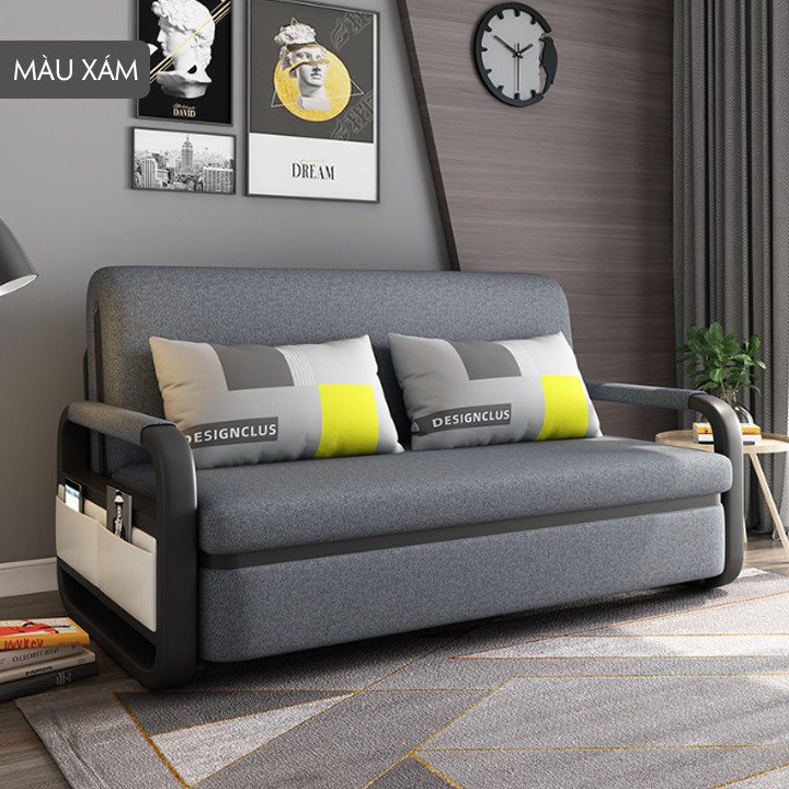 Ghế giường sofa- giường sofa gấp cao cấp có ngăn chứa đồ size 1m5*1m9( Tặng kèm túi thơm) | BigBuy360 - bigbuy360.vn
