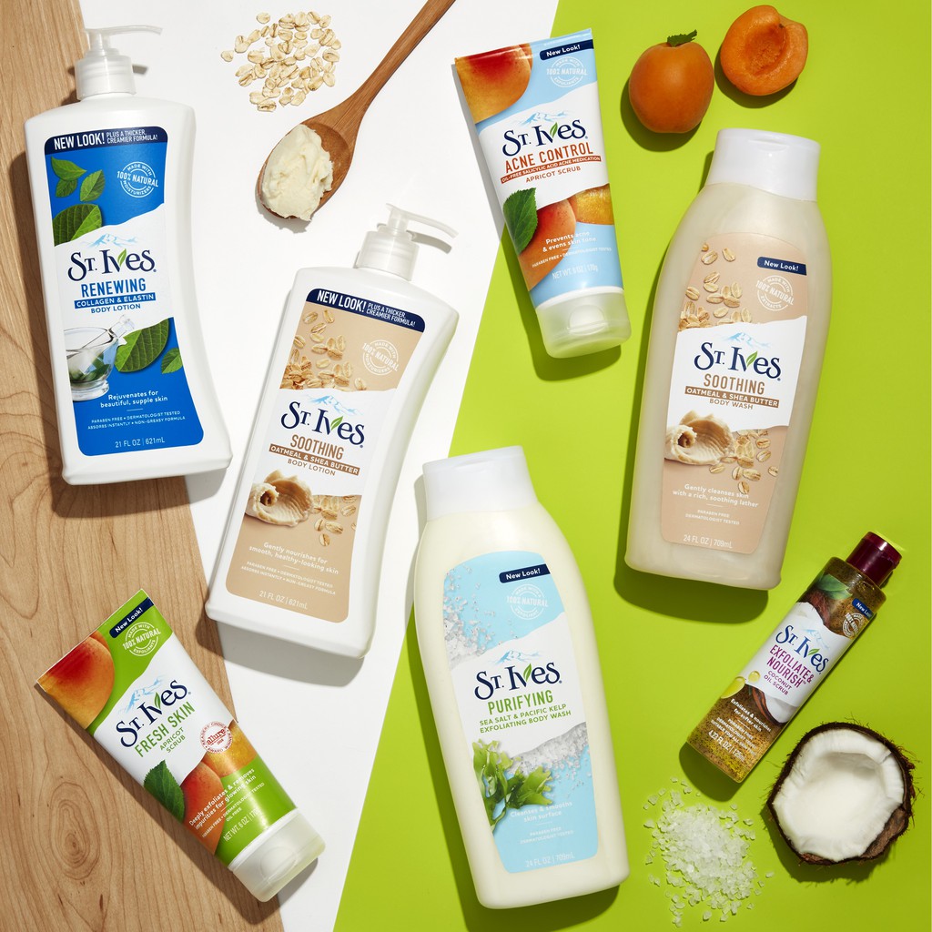 [USA] Sữa tắm tẩy tế bào chết St. Ives 650ml - HKT Shop | BigBuy360 - bigbuy360.vn