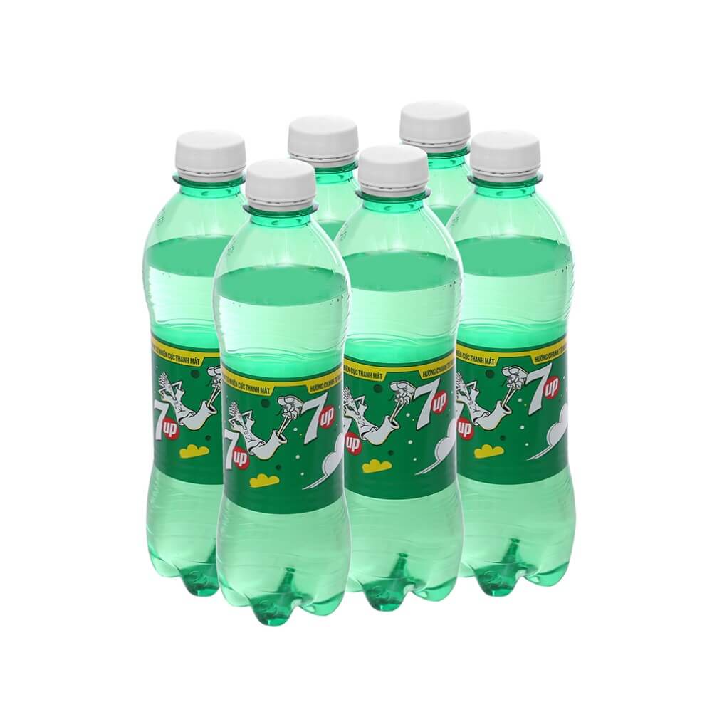 Thùng Nước Ngọt 7Up Chanh Có Gaz
