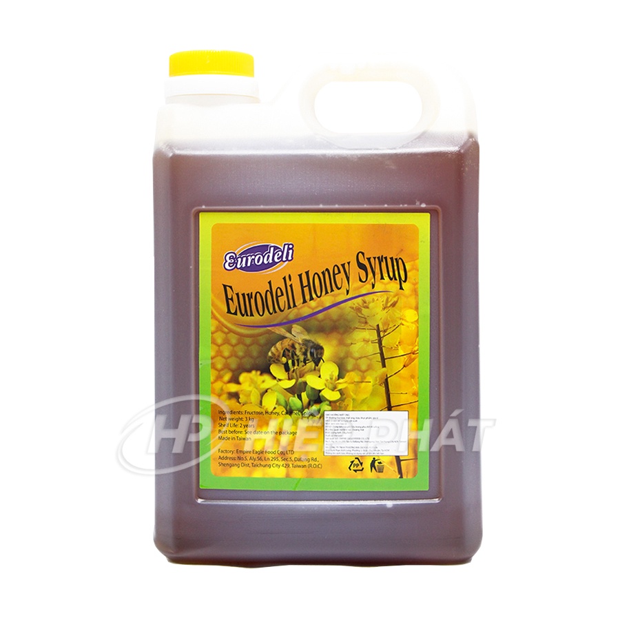 🐖 Honey Syrup EURODELI (Siro mật ong) 3Kg - SP000449