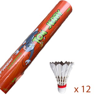 HỘP 12 QUẢ CẦU LÔNG TOM VÀ JERRY TC49