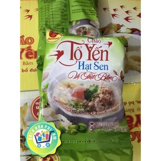 Cháo Tổ Yến Hạt Sen vị Thịt Bằm
