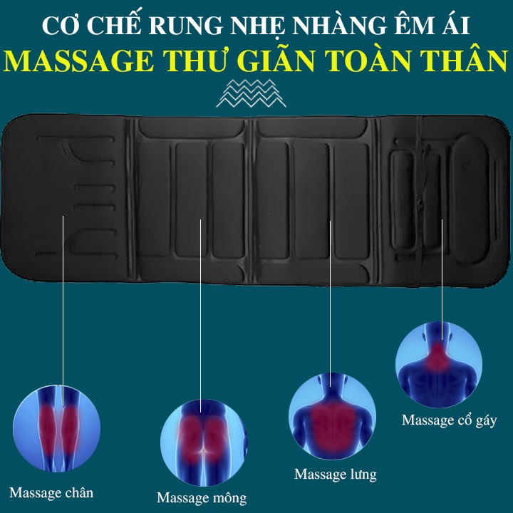 Nệm massage toàn thân OKACHI JP-M599