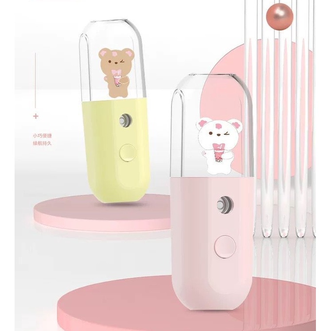 Máy Phun Sương Nano Siêu Âm Dưỡng Ẩm Thiết Kế Dễ Thương 30ml