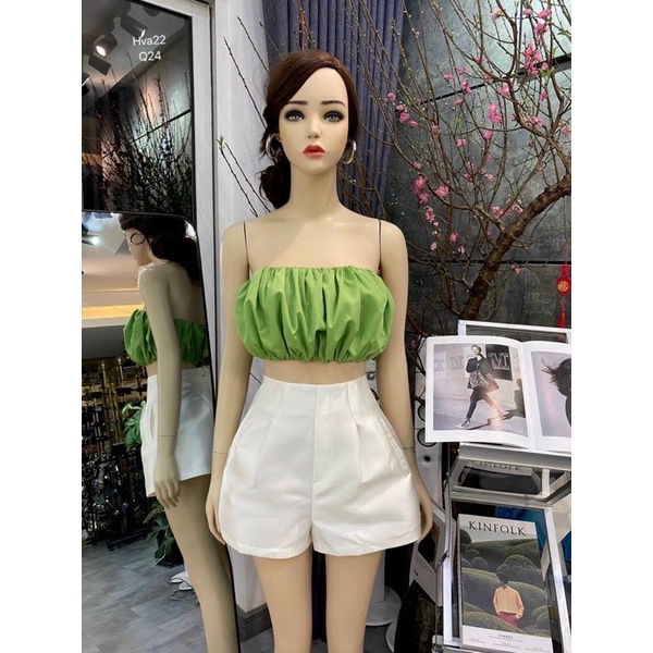 áo ống bí croptop