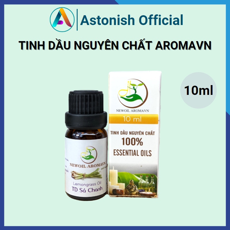 Tinh dầu sả chanh nguyên chất đuổi muỗi xông phòng treo xe khuếch tán tinh dầu xả chanh 10ml hữu cơ