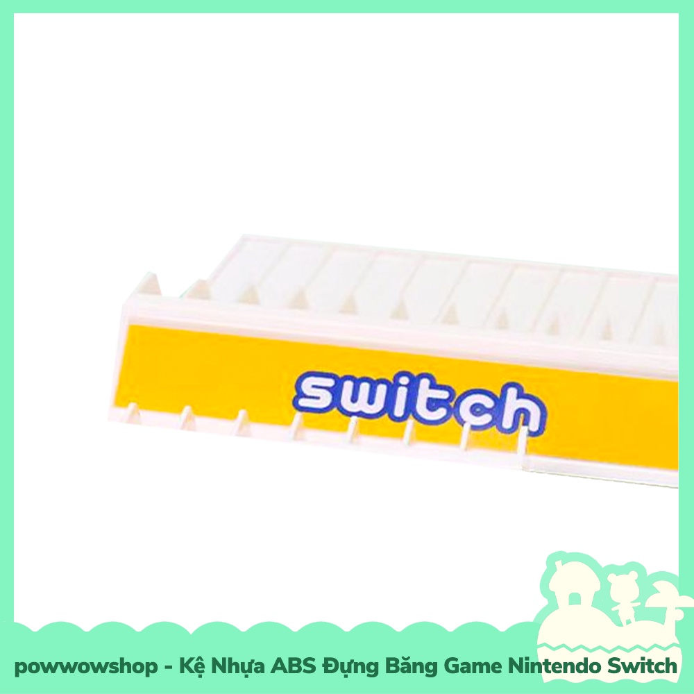 [Sẵn VN - Hỏa Tốc] Phụ Kiện Giá Kệ Để Băng Game Nhựa ABS Cho Máy Game Cầm Tay Nintendo Switch Phong Cách Đơn Giản