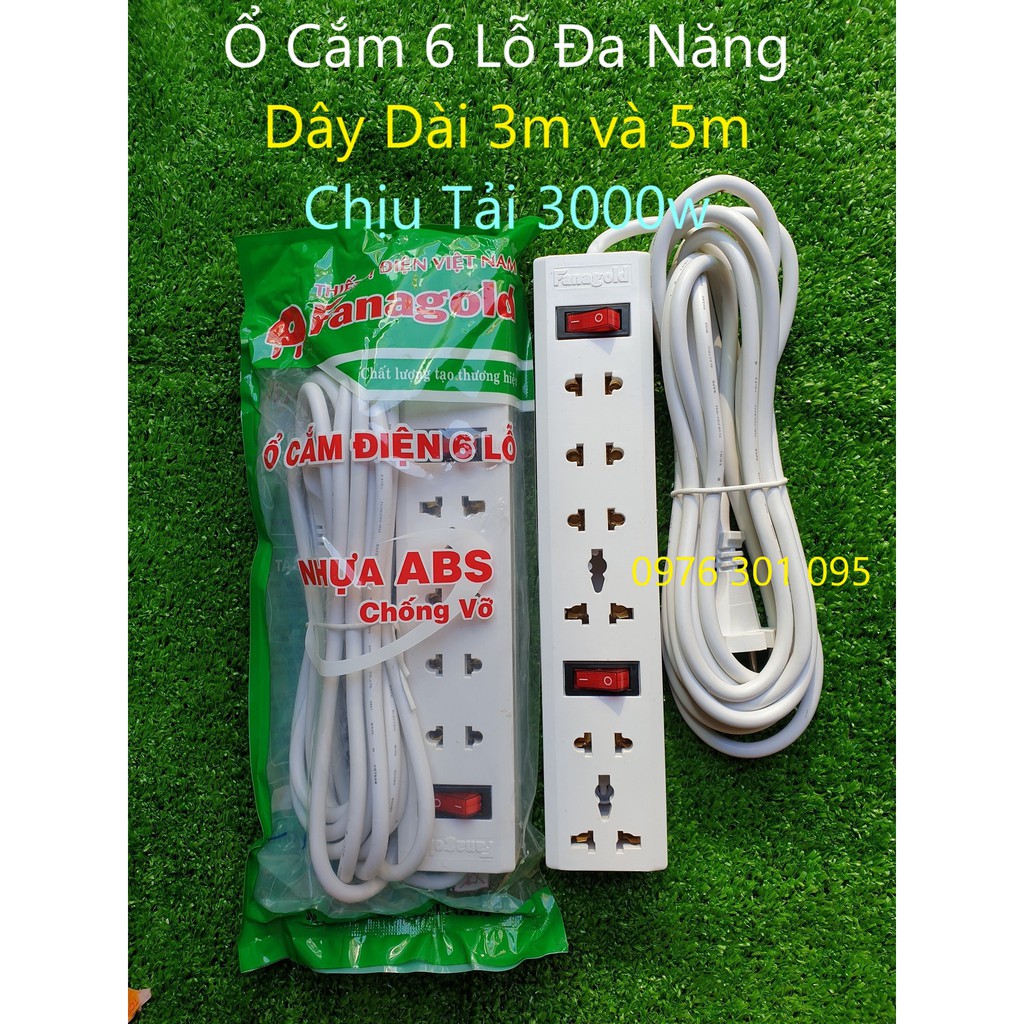 Ổ Cắm Điện Chịu Tải Công Suất Cao (2200w - 6000w)