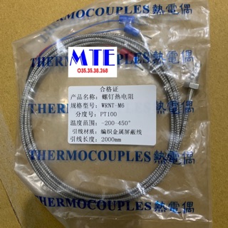 MTE - Can nhiệt WRNT-M6 dạng K hoặc PT100 M6 / 1 cái