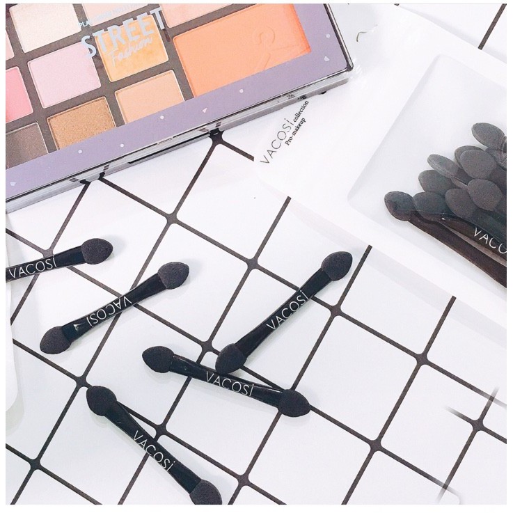 CỌ MẮT MOUSSE 02 ĐẦU CÁN ĐEN VACOSI - CM13