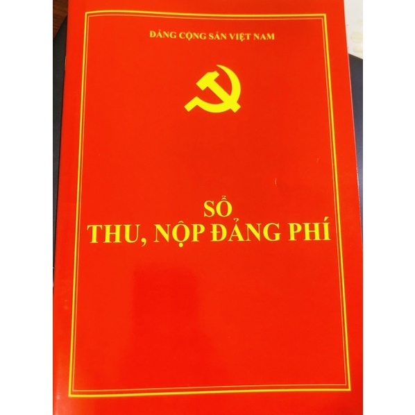 Sổ thu nộp đảng phí (52 trang)