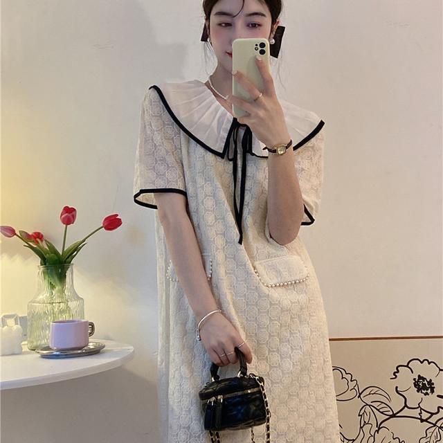 Xiaoxiang Đầm Thêu Hạt Cao Cấp Thời Trang Mùa Hè Dành Cho Nữ