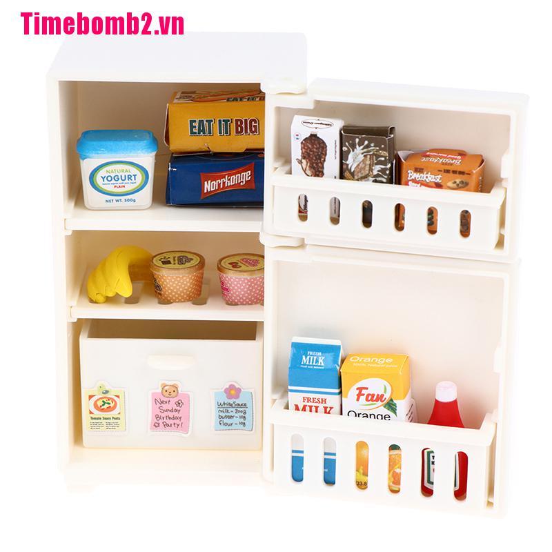 ### Bộ 16 Tủ Lạnh Mini Tỉ Lệ 1: 12 Trang Trí Nhà Búp Bê