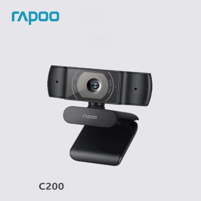 WEBCAM RAPOO C200 HD720p BẢO HÀNH 24t