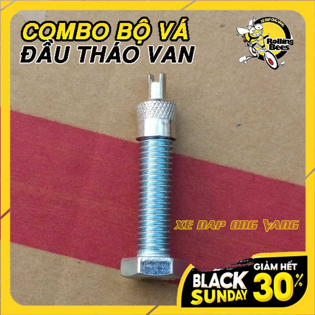 Bộ Vá Xe Đạp 5 Món. Bộ Vá xe Đạp + Bơm Tay Mini Siêu Nhỏ