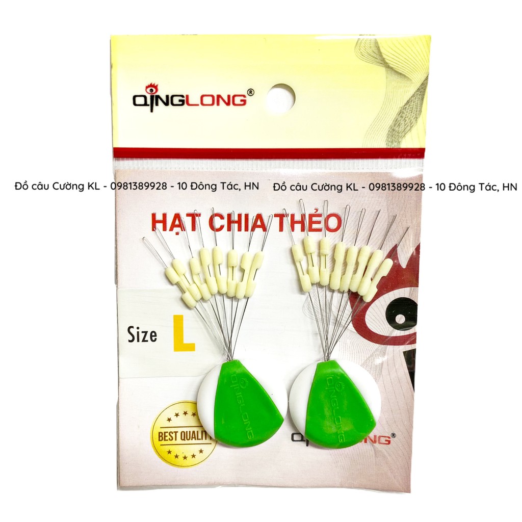 Hạt chia thẻo câu cá QL