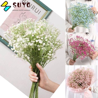 Bó hoa chấm bi nhân tạo nhiều màu sắc tùy chọn 64cm dành cho trang trí nhà cửa tiệc cưới