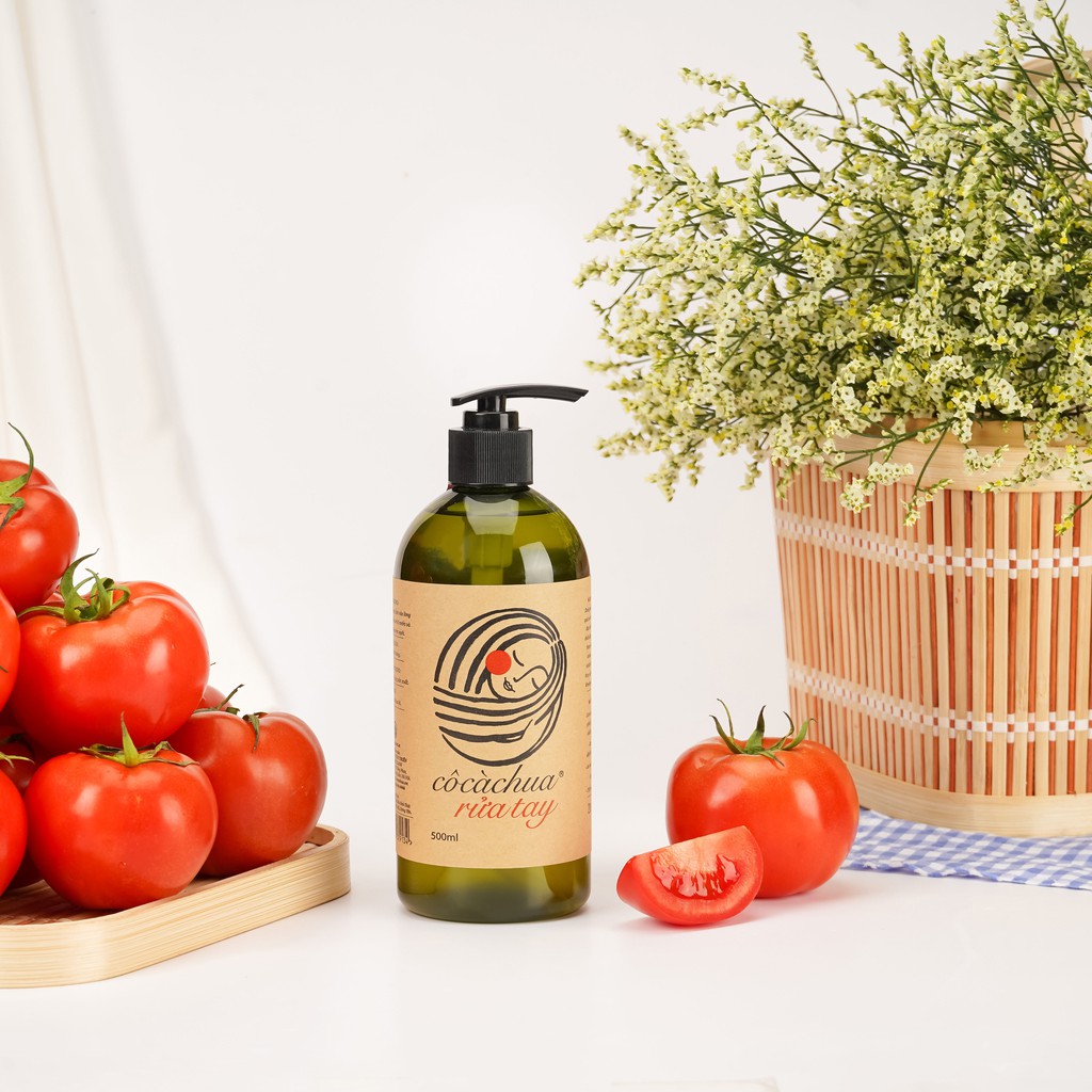 Nước rửa tay hữu cơ Cô Cà Chua thiên nhiên diệt sát khuẩn an toàn cho da 500ml Nubes | BigBuy360 - bigbuy360.vn