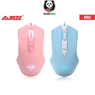 Chuột Gaming Có Dây AJAZZ AJ52 LED RGB 4800DPI - Hàng Chính Hãng